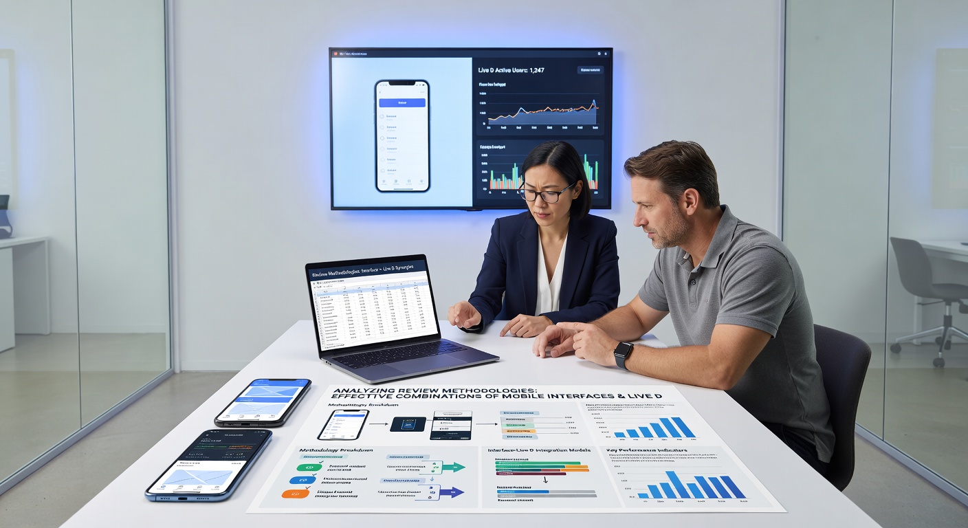 Live dealer promotion metrics displayed on a tablet interface during methodology testing
