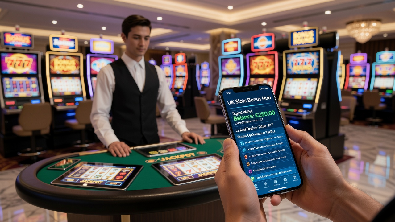 Mobile slot players using digital wallets on UK casino apps integrated with live dealer tables
