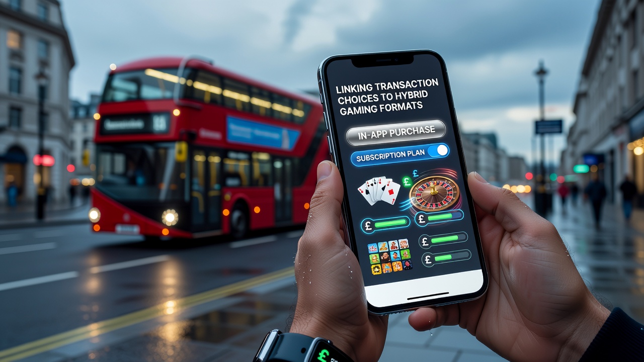 British mobile users engaging with hybrid casino games on smartphones showing transaction interfaces