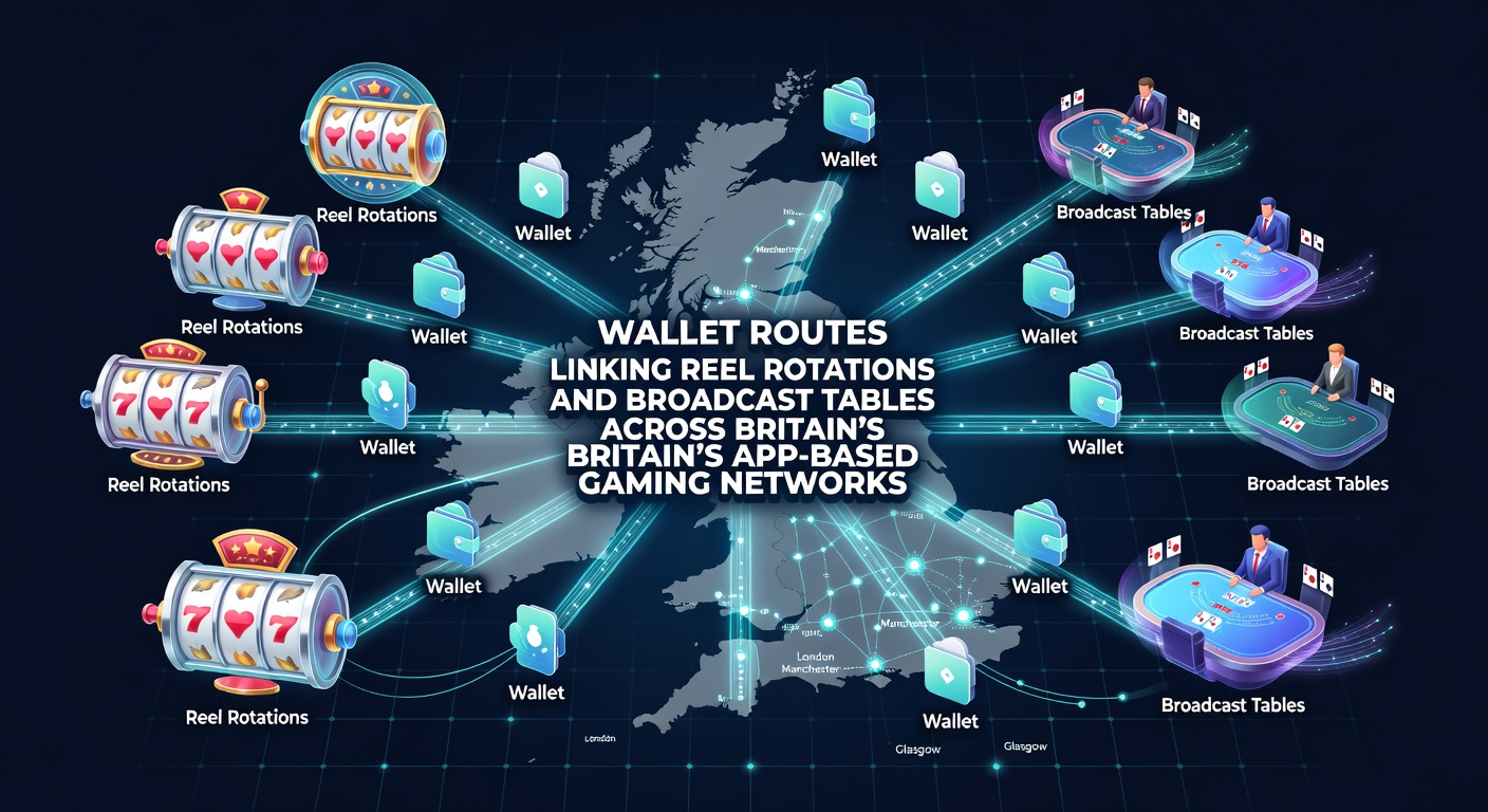 Diagram showing e-wallet flows into reel spins and live dealer table streams on app interfaces
